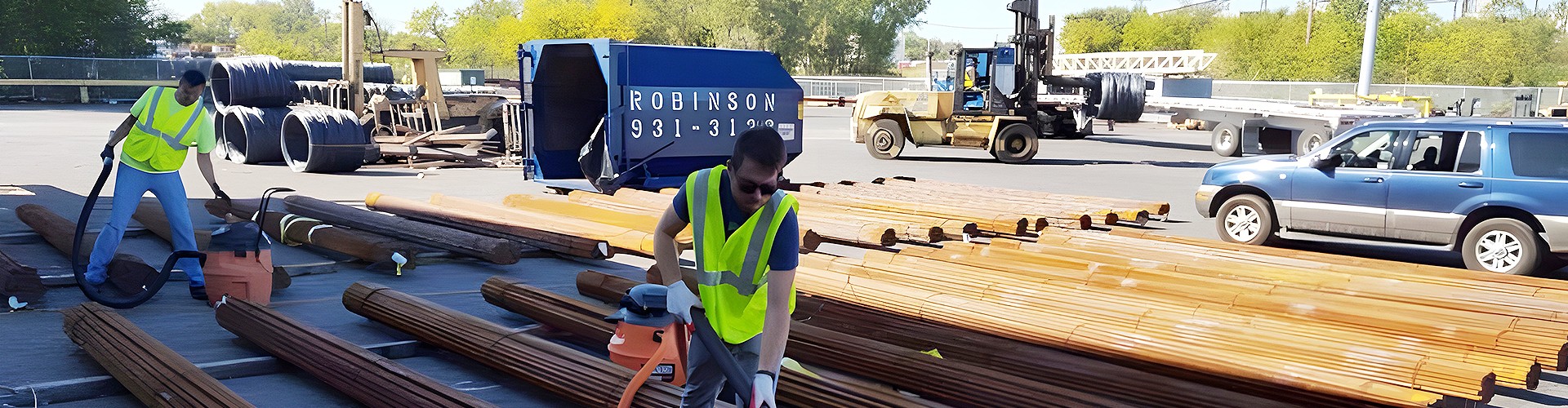 Our Team Robinson Waste Dumpsters Portable Toilets