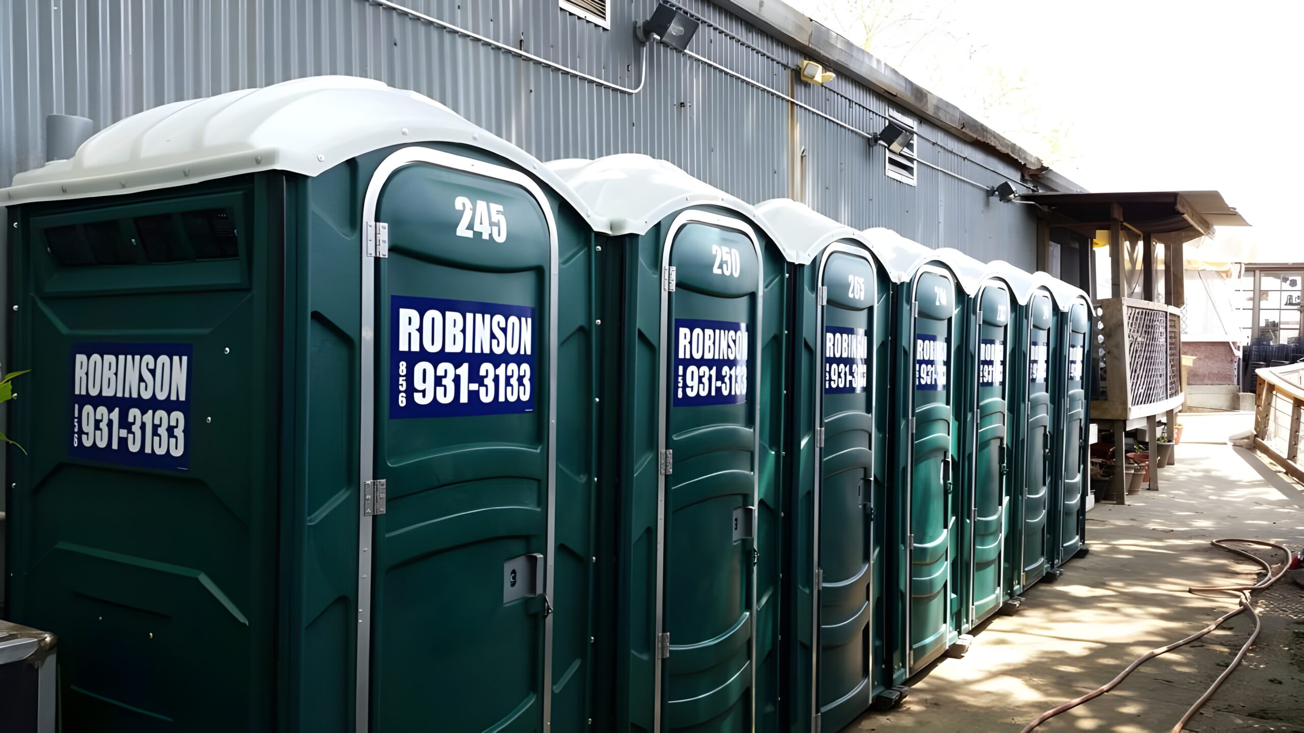 Burlington County Dumpster Rental and Portable Toilet Rental - Robinson ...